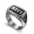 925 argent sterling de meilleure qualité de lettre personnalisée Anneau Antique Silver Custom Design Rings